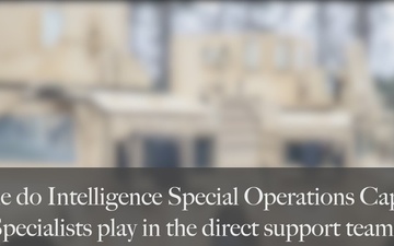 All-source intelligence specialist answers questions about intel SOCS