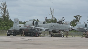 B-Roll of Forward Tiger Exercise at the 156th Wing