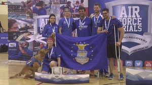 Air Force Trials Wheelchair Basketball