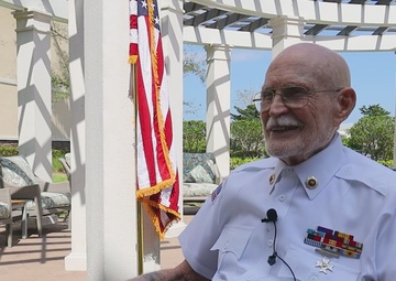 U.S. Marine Corps veteran Glenn Galtere Iwo Jima Luncheon 2023 Interview