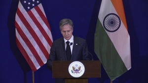 Secretary Blinken holds a press availability in New Delhi, India