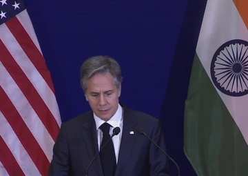 Secretary Blinken holds a press availability in New Delhi, India