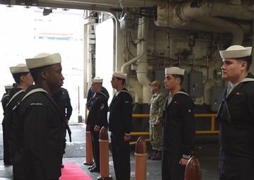 NATO MC Visits USS Bataan