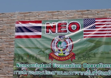 13th MEU Cobra Gold 23 Non-Combatant Evacuation Operation