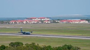 Little Rock AFB Evacuates Aircraft to MacDill Ahead of Dangerous Storms - B-Roll