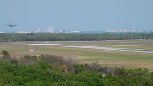 Little Rock AFB Evacuates Aircraft to MacDill Ahead of Dangerous Storms - B-Roll