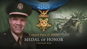 Medal of Honor Hall of Heroes Induction Ceremony in honor of COL Paris D. Davis