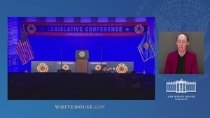 President Biden Headlines the 2023 International Association of Fire Fighters Legislative Conference