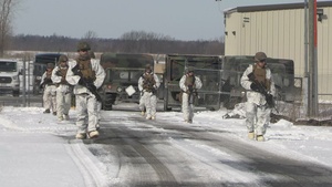 U.S. Marines with 2nd Landing Support Battalion Conduct Disbursing Operations in Fort Drum