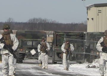 U.S. Marines with 2nd Landing Support Battalion Conduct Disbursing Operations in Fort Drum