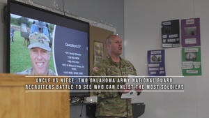 Uncle vs niece: Two Oklahoma Army National Guard Recruiters Battle To See Who Can Enlist The Most Soldiers