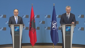 Joint press conference by the NATO Secretary General and the Albanian President (opening remarks) - IT - 7 March 2023