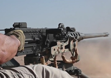 M2A1 Machine Gun maintenance operation check