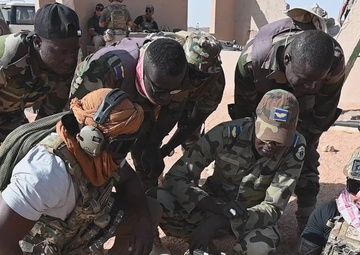 FAN receives M2A1 Machine Gun familiarization training