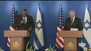 Austin, Israeli Defense Minister Hold Joint Press Conference