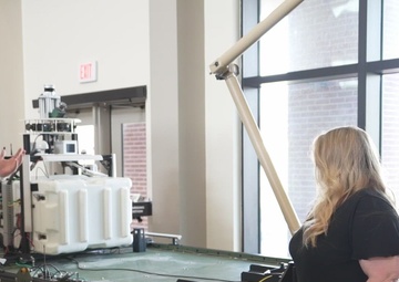 DamBot Displays New Robotic Arm (With Branding)