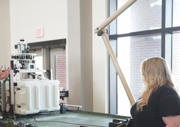 DamBot Displays New Robotic Arm