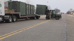 127th Logistics Readiness Squadron loads truck