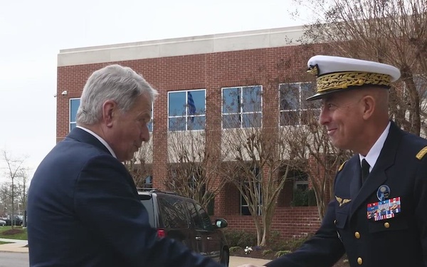 Finland President and VA governor visit ACT