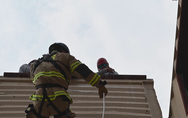 B-Roll: 125th Fire Search and Rescue Training