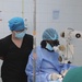 Tech. Sgt. Taylor Johnson Observes Eye Surgery