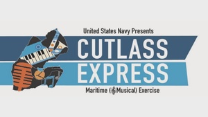U.S. Naval Forces Europe Africa Band performs in Djibouti as part of Cutlass Express 2023