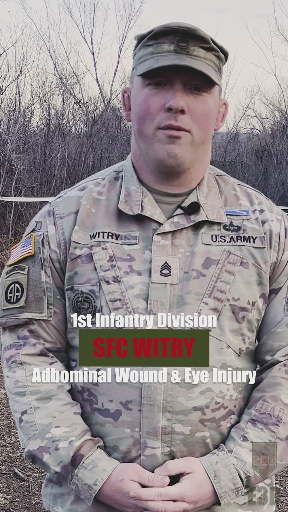 DVIDS - Video - E3B Abdominal Wound & Eye Injury Lane NCOIC