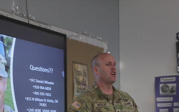 Uncle vs niece: Two Oklahoma Army National Guard Recruiters Battle To See Who Can Enlist The Most Soldiers