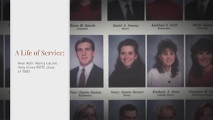 A Life of Service: Rear Adm. Nancy Lacore Holy Cross ROTC Class of 1990