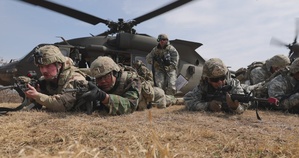 Exercise Warrior Shield Air Assault with 2nd Stryker Brigade Combat Team B-Roll