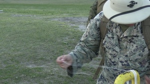 B-roll: Marine Corps Marksmanship Competition Night Shoot