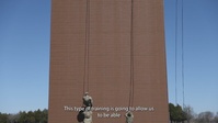 Oklahoma Army National Guard infantrymen put their rappelling skills to the test