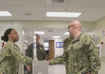 RADM Lahti Visits NSF Diego Garcia