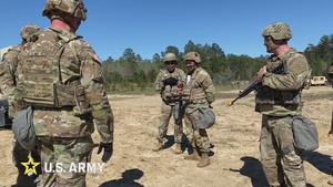 Division Sustainment command recognizes Soldiers at field training site