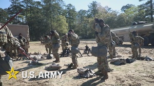 Sustainment Troops Battalion field exercise develops skills, leaders