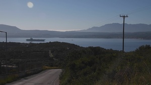 NSA Souda Bay welcomes USS George H.W. Bush (CVN-77) March 2023