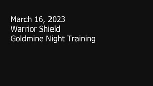 Underground Facility Training During Warrior Shield