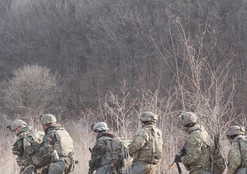 1-17 Infantry Regiment Conducts Company Attack During Exercise Warrior Shield B-Roll