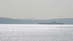 USS Theodore Roosevelt Departs PSNS