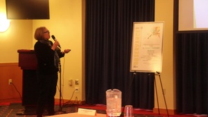 Speaker gives presentation at Fort McCoy's 2023 Women's History Month observance, Part II