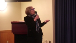 Speaker gives presentation at Fort McCoy's 2023 Women's History Month observance, Part IV