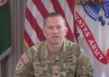 Ft. Hood Army equipment testing unit leaders encourage AER donations