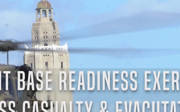 Joint Base Readiness Exercise: medical evacuation