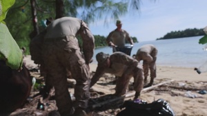 MCED Palau 23.1 - Marines and locals participate in Youth Day