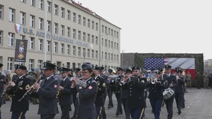 (B-Roll) The First Permanent U.S. Army Garrison is Established in Poland