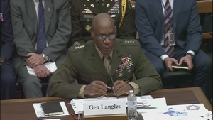Centcom, Africom Commanders Testify Before House Committee, Part 1
