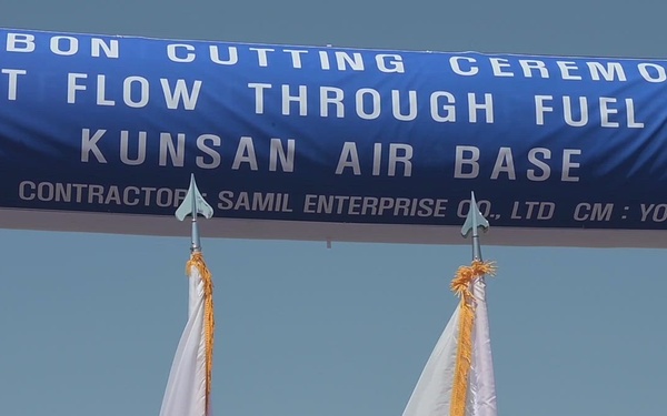 Kunsan, ROK officials celebrate upgraded flightline flows