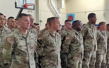 NY Guard Soldiers deploy as part of Joint Multinational Training Group-Ukraine