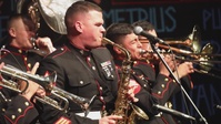 Marine Band San Diego Performs at High Schools Throughout Sacramento