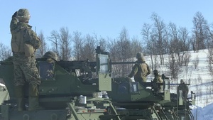 MRF-E Marines conduct convoy range